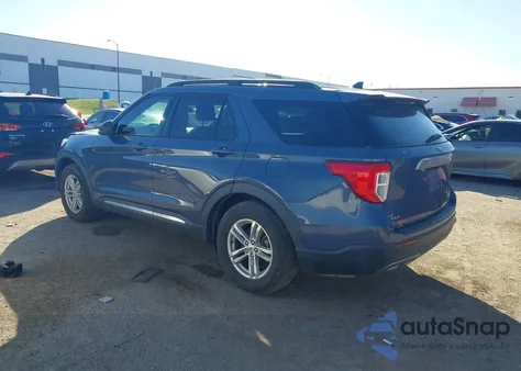 2021 Ford Explorer Xlt z USA, uszkodzony, nr VIN 1FMSK7DHXMGB95402